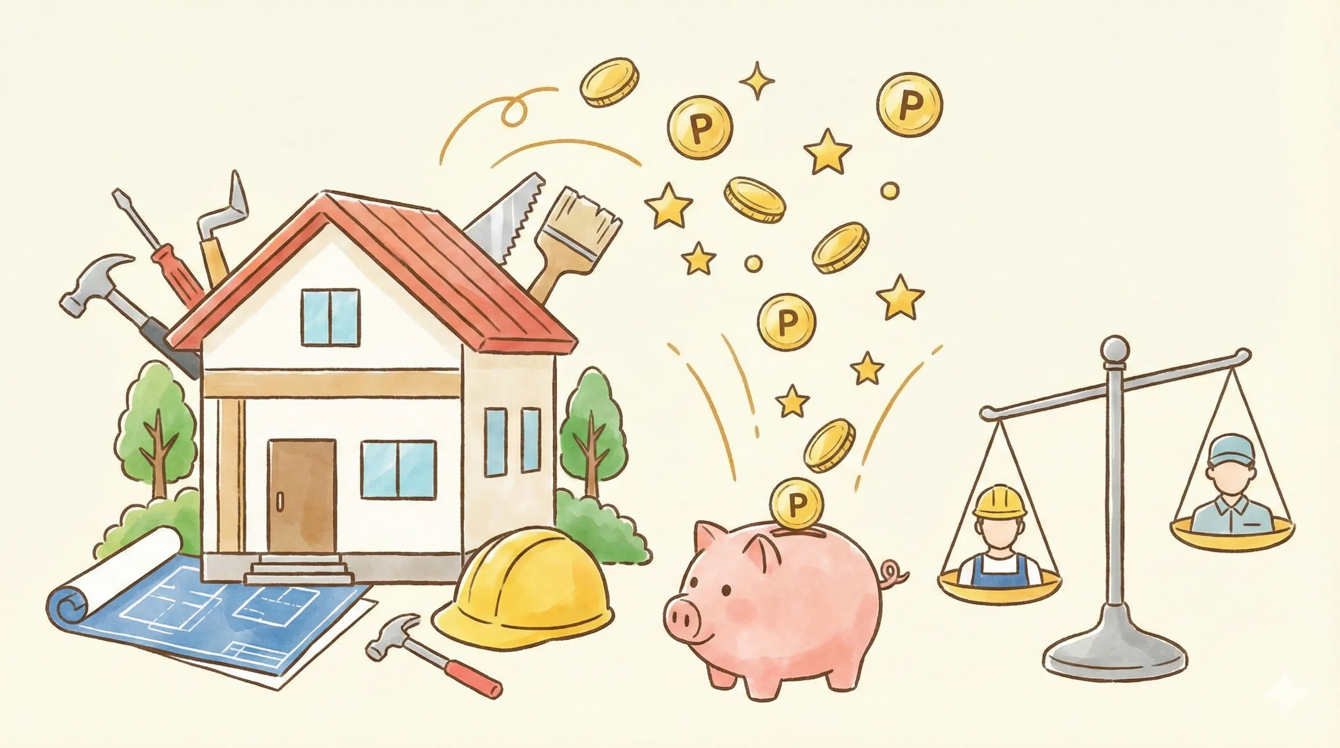 ハピタスリフォームのアイキャッチ